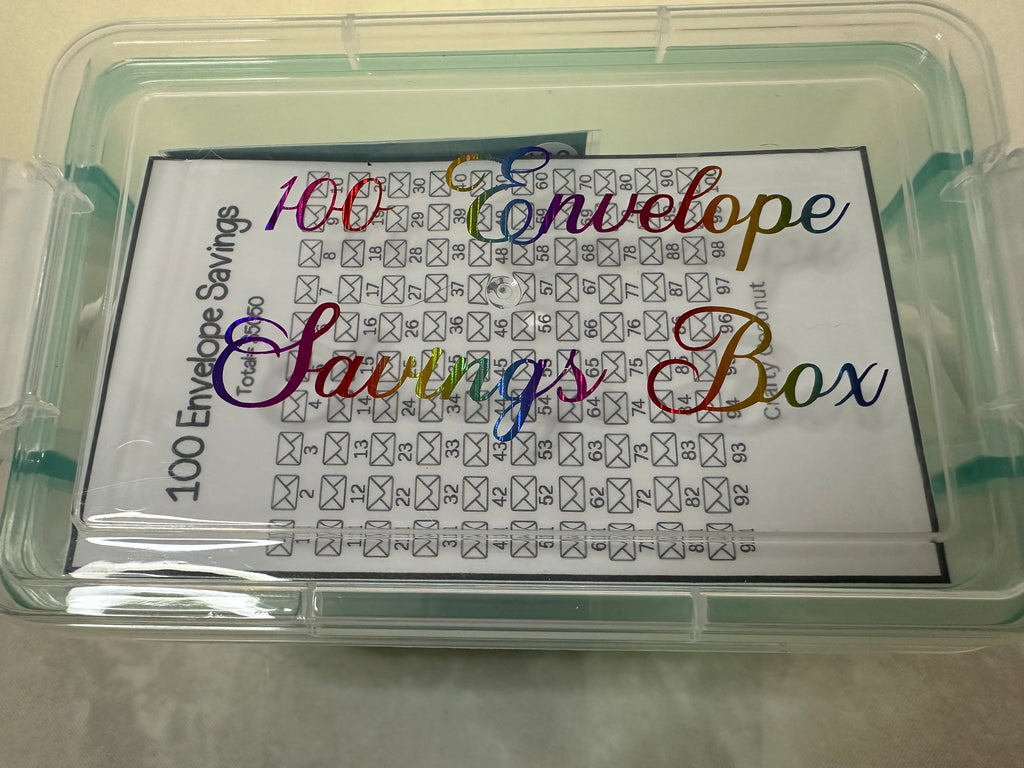 100 Envelope Box