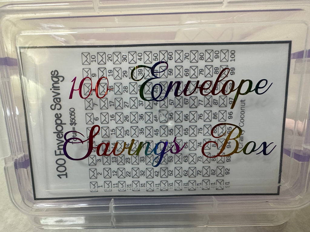 100 Envelope Box