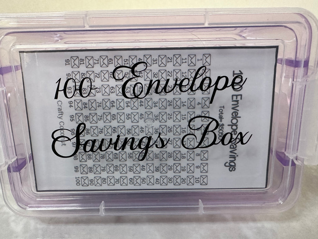 100 Envelope Box