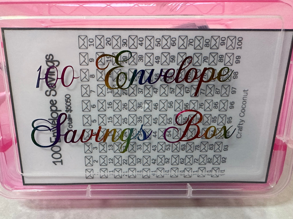 100 Envelope Box