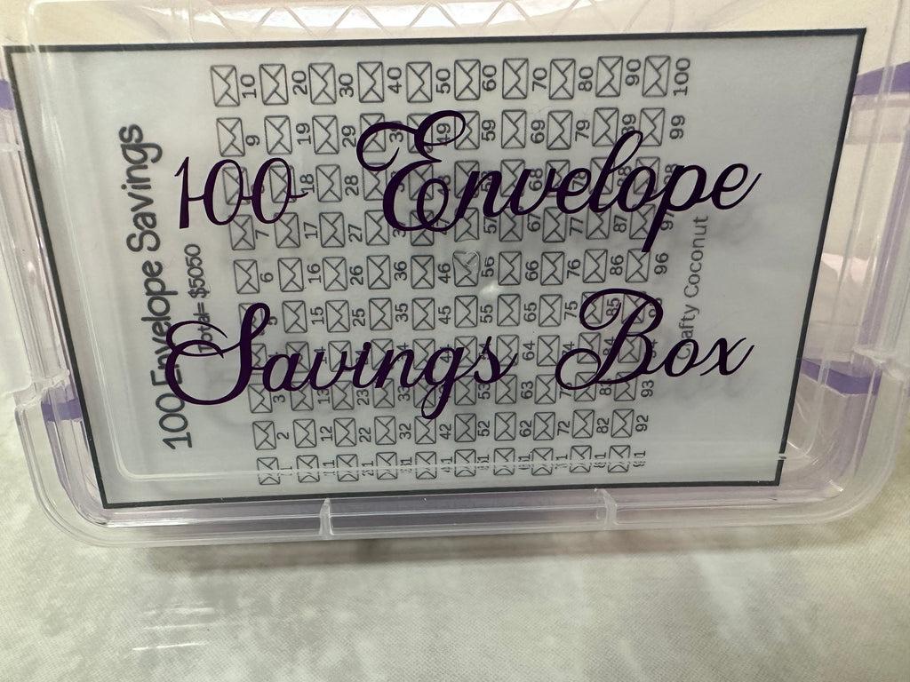 100 Envelope Box