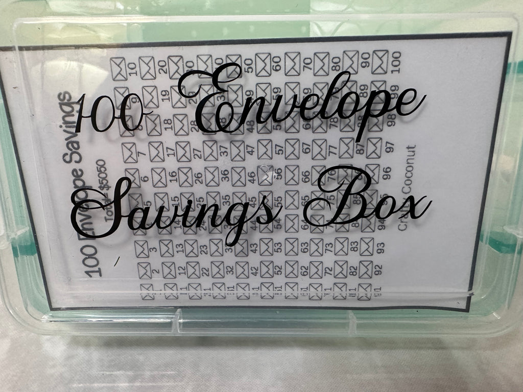 100 Envelope Box
