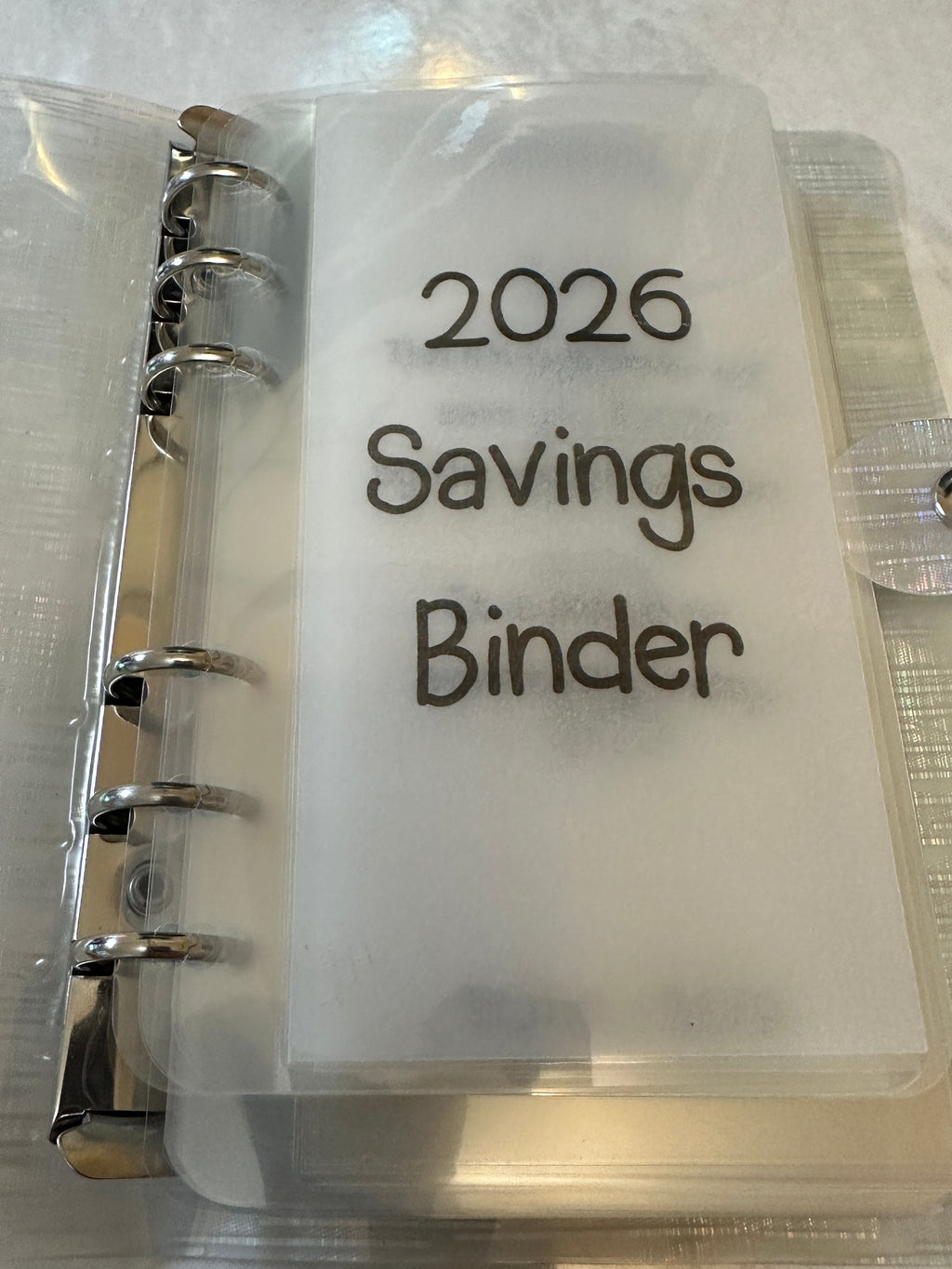 2026 Savings Binder