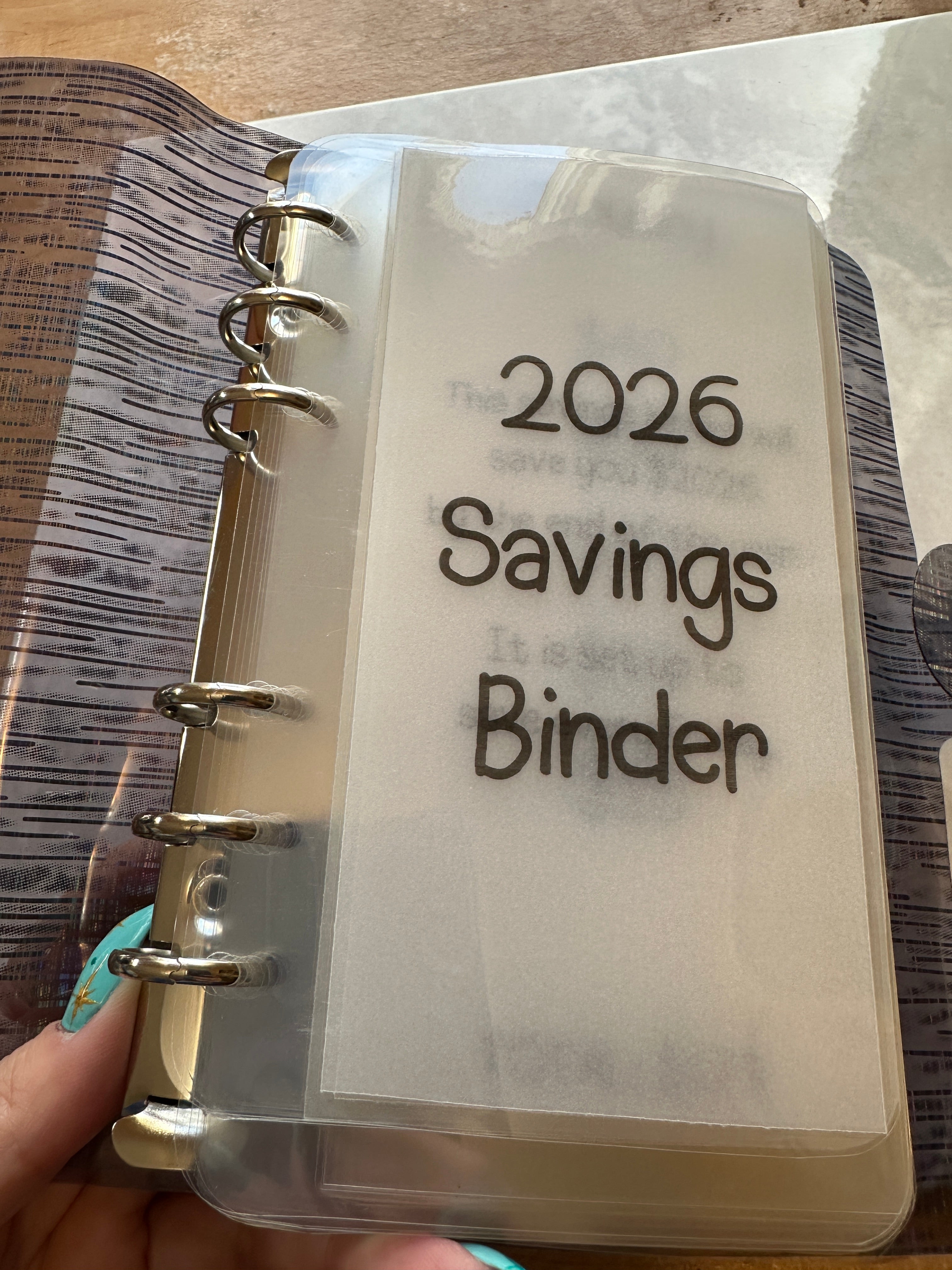 2026 Savings Binder